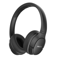 Philips On-Ear Wireless Sport Headphones With Mic - Black Photo