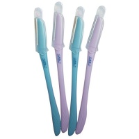 Eyebrow Razor With Safety Wire - 4 Pack Photo