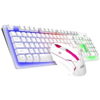 AOC KM100 Wired Mechanical Gaming Keyboard & 800DPI 6 Buttons Mouse Set Photo