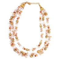 Lily & Rose Layered Shell & Bead Necklace Photo