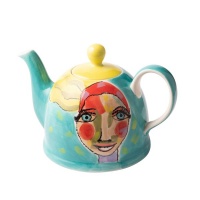 Olivia - Artist Lady Teapot Photo