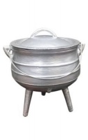 Aluminium 3 Foot Pot - Potjie Pot - Size 10 Photo