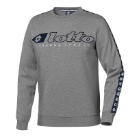 Lotto Men's Athletica Due Mel Sweatshirt- Grey Photo