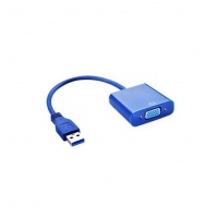 Baobab USB3.0 To VGA Adaptor Cable - Blue Photo