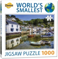 Worlds Smallest World's Smallest 1000 Piece Puzzle-Polperro Cornwall Photo