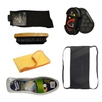 Edlini - Practical Travel Shoe Care Kit - 8 Piece Photo