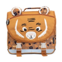 Les Deglingos Backpack Satchel School Bag - Tiger Photo