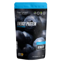 Raw Sport - Vitality Energy Plant Based Protein 500g - Blueberry Photo