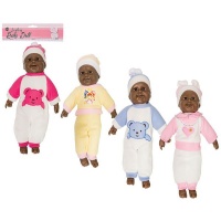 Bulk Pack x 3 Doll Baby With Sound Afrikaans 38cm Photo