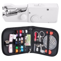 Handheld Sewing Machine Battery Powered with 69 pieces Kit Photo