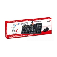 Genius KM8200 Black Wireless Multimedia Keyboard/Mouse Combo Photo