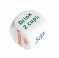 OMG Drinking Dice Game - 1 Dice Photo