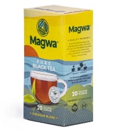 Magwa - Premium Blend Pure Black Tea - 20 Tagless Teabags Photo