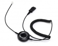 VT Headset bottom cable - GN QD - RJ09 Smart Cord - 5 Pack Photo