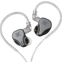 KZ Acoustics KZ DQ6 3DD Dynamic Driver HIFI In Ear Earphone with HD Mic - Grey Photo