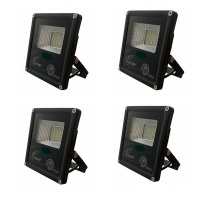 4 Pack - 20w Day Night Sensor LED Floodlight Photo