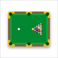 Green Pool Table Mouse Pad Photo