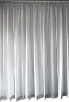Matoc Readymade Curtain Cafe - Taped - Sheer Mystic Voile - Grey Photo
