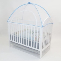 Babyhood Cot Canopy Net Blue Photo