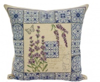 GNL Good Night Linen GNL - Lavender Tiled Woven Scatter Cushion Covers Photo