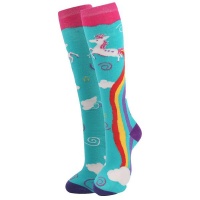 Women's Knee Socks - Unicorn 2 Photo