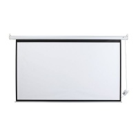 OfficeTEK 100'' Motorized Electric Projector Screen with Remote Photo