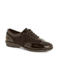 Gx & Co Ladies Lace Up Sneaker - Brown 52149 Photo