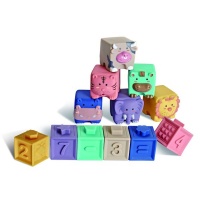Time2Play Baby Soft Stack Squeeze Blocks Animals Photo