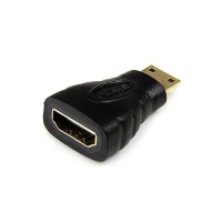 Digital World Mini HDMI to Standard HDMI Connector 4K Compatible DW Photo