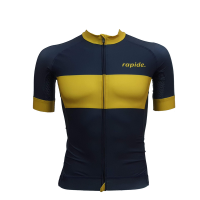 Rapid Cycling Jersey Rapide - Navy/gold Photo