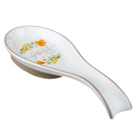 Christian Art Gifts Spoon Rest Grateful Floral Photo