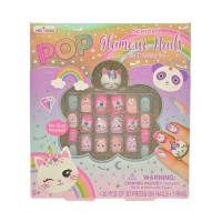HOT FOCUS Scented Press on Nails Caticorn Photo