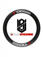 Tire Stiker Yokohama Red - DIY KIT Photo