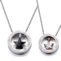 Sophie Moda - Star Circle Love Necklace Set for Special Occasions Photo