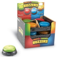 Learning Resources Lights & Sounds Answer Buzzers - Set of 12 Photo