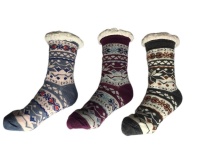 Warm Winter Socks Set Of 3 Pairs - Assorted Photo