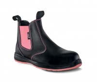 Ella Safety Footwear Ella - Daisy Ladies Safety Boot - Black Photo