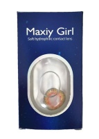 MaxiyGirl Colour Contact Lenses - 3 Tone Honey Photo