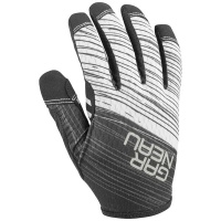 Louis Garneau 1101 Louis Garneau Wapiti Cycling Gloves Black with white Photo