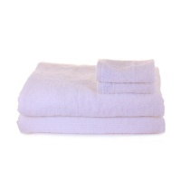 Linen House Reed Towel Set - 2 x Face Cloth 2 x Bath Towel Photo