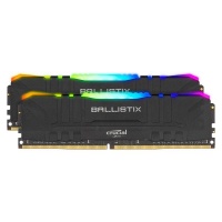 Crucial Ballistix 16GB Ballistix RGB DDR4 3200MHz Desktop Gaming Memory - Black Photo