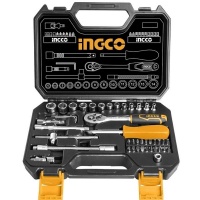 Ingco - Socket Set - 45 Piece 1/4-Inch Drive Socket Set Photo