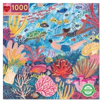 eeBoo Family Puzzle - Coral Reef: 1000 Pieces Photo