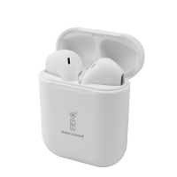 IMIX i12 Metal Series Android & IOS Compatible Wireless Earphones Matte White Photo