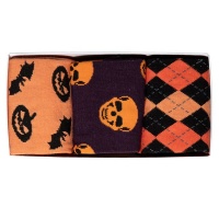 Shoset Fun Socks Gift Set- 3 Pairs- Men- Size 8-11- Halloween Photo