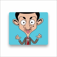 Printoria Mr Bean Cartoon Mouse Pad Photo
