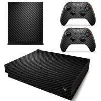 SkinNit Decal Skin For Xbox one X: Carbon Fiber Photo
