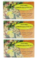 Aichun Beauty 1 x Pack of 3 Instant Lemon & Ginger Tea 10 Sachets x 3 Photo