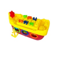 Baby Educational Numbers Letters and Blocks Shape Sorter Boat Photo