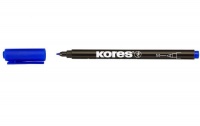 Kores Permanent K-Marker Fine Blue Photo